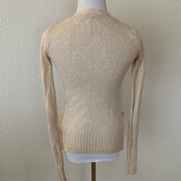 fossil cardigan silver buttons vintage petite XS - Picture 2 of 5